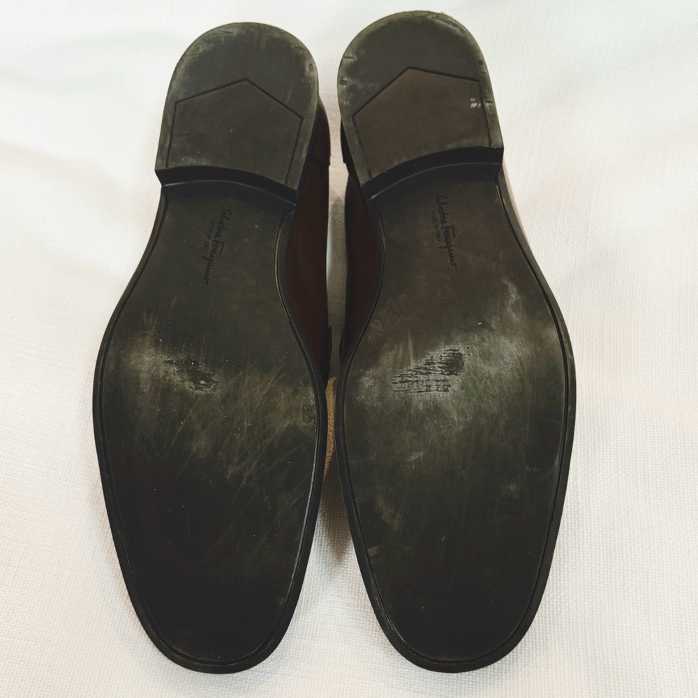 Ferragamo men’s brown loafers - Picture 4 of 5